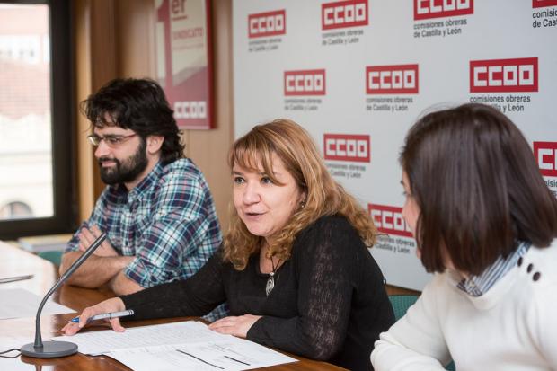 Rueda de prensa CCOO-CyL