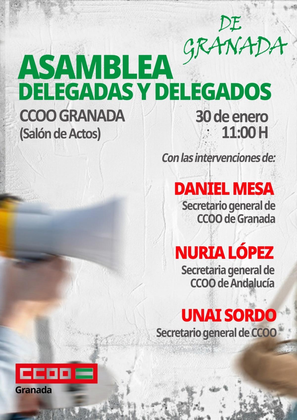 Asamblea CCOO Granada