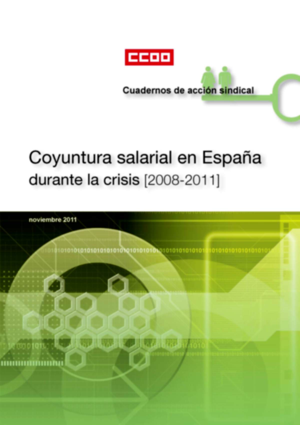 Coyuntura salarial en España durante la crisis [2008-2011]