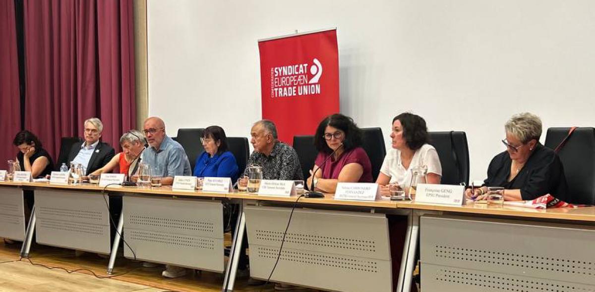 Encuentro sindical europeo con la Escuela Julián Besteiro
