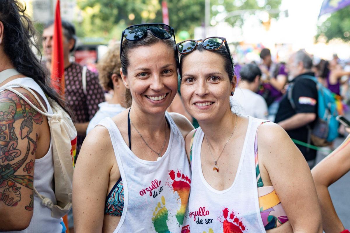 Nos hemos manifestado en la marcha del Orgullo 2023 #AlTrabajoSinArmarios #OrgulloDeSer