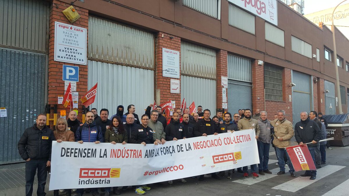 El seguimiento de la huelga en Catalunya ha sido rotundo
