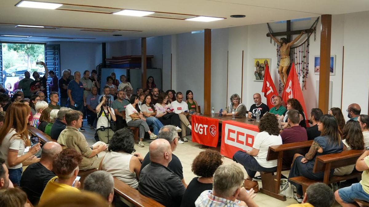 9 de septiembre: Encierro de CCOO y UGT para pedir la reducción de la jornada laboral