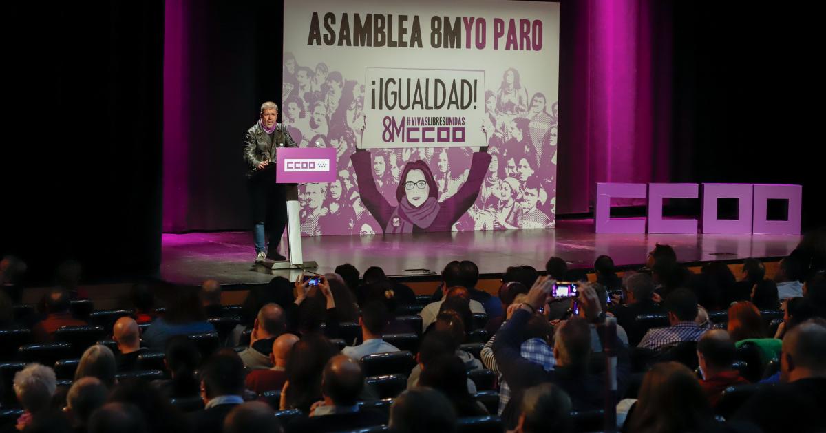 Unai Sordo en la asamblea de Madrid