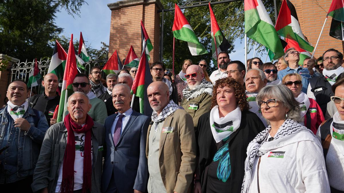 CCOO reafirma su compromiso histórico con la defensa de los derechos humanos, el derecho internacional y la solidaridad con el pueblo palestino.