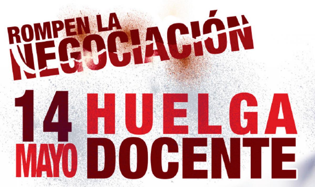 14 mayo. Huelga Docente