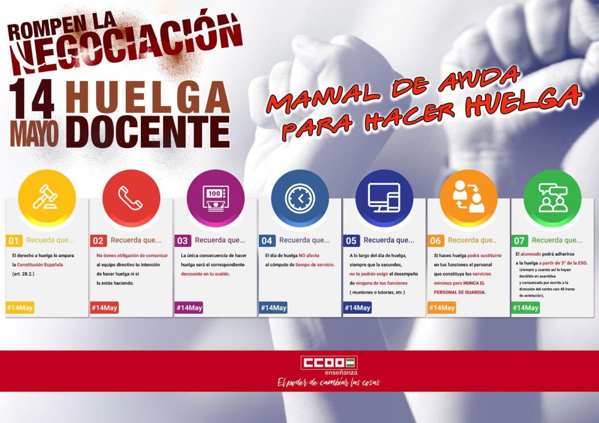 Huelga 14 de mayo 2024