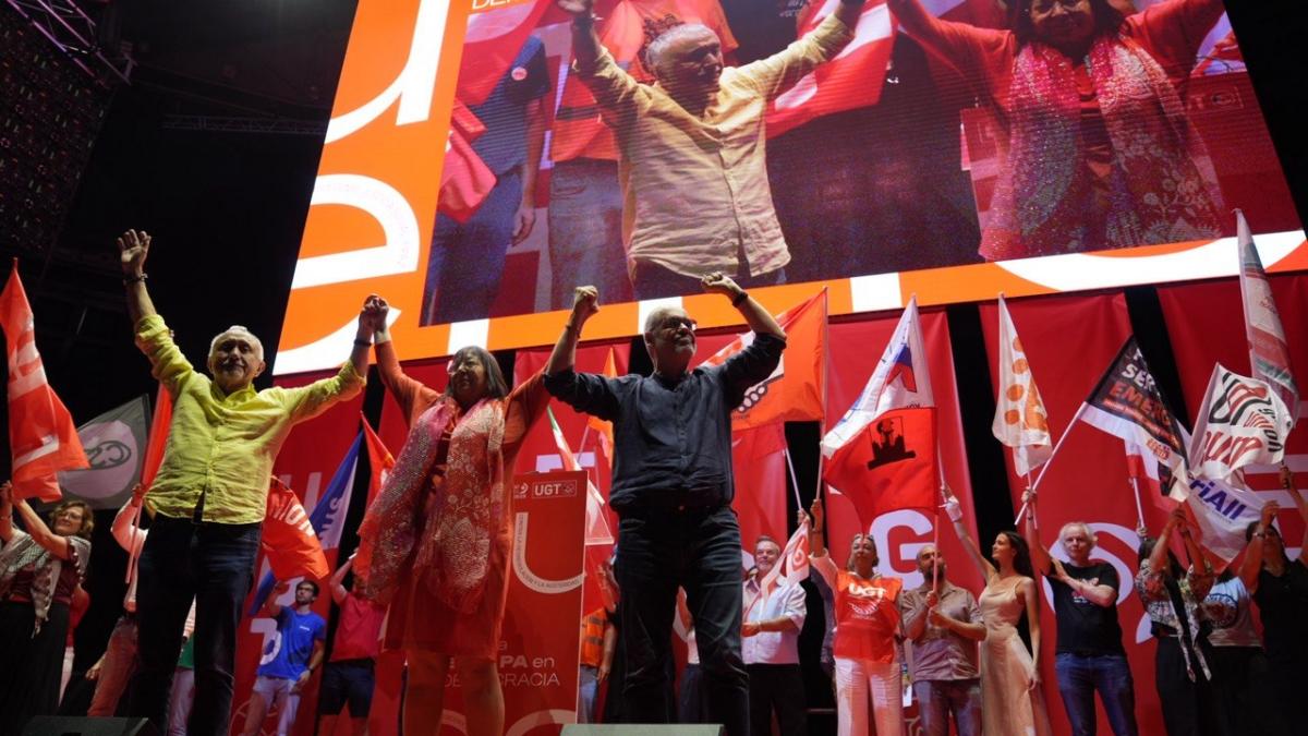 Imagen del acto de Vistalegre
