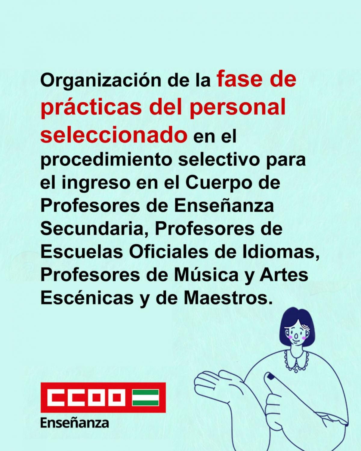Practicas. Resto de cuerpos