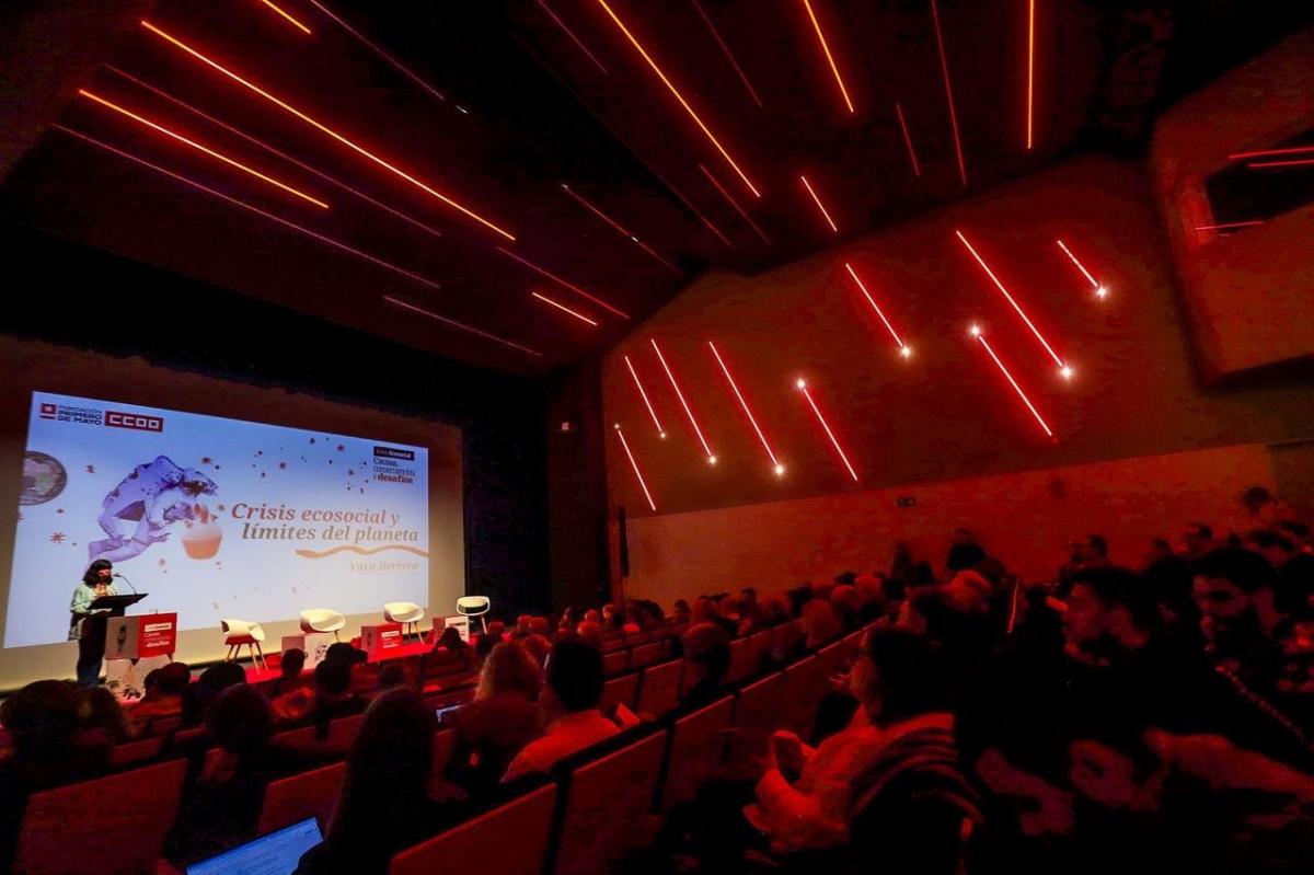 El salón estuvo absolutamente lleno durante las dos jornadas de cogreso.