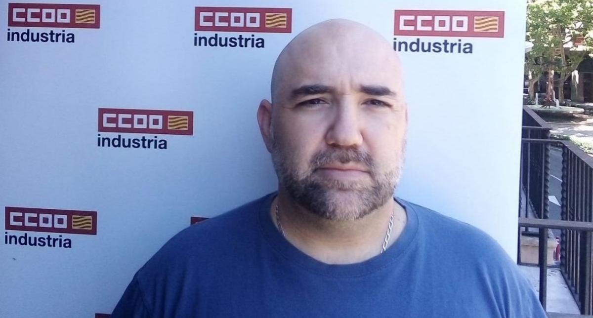 Santiago Va Gil, responsable de Salud Laboral de CCOO de Industria de Aragn