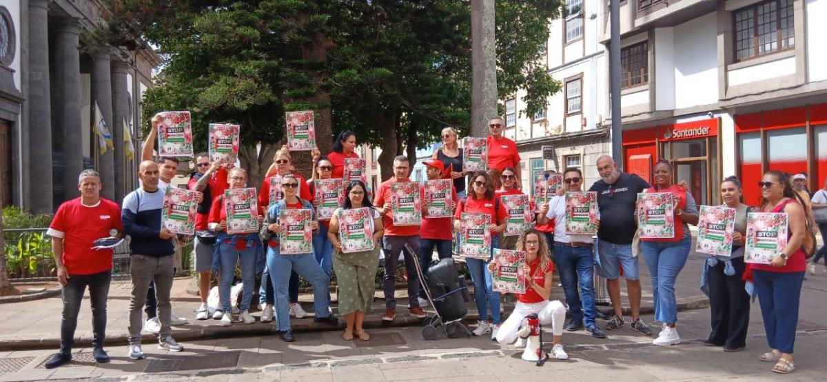 CCOO reafirma su compromiso con la paz, el respeto al derecho internacional y la defensa de los derechos humanos.