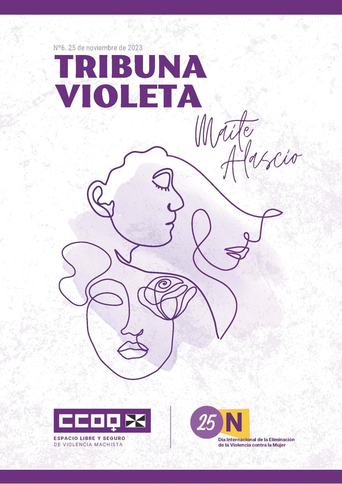 "Tribuna Violeta Maite Alascio", n. 6 (noviembre de 2023).