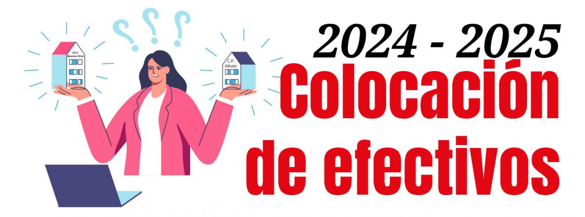 Gua sobre la colocacin de efectivos 2024-25