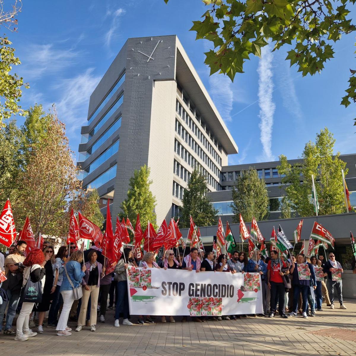Granada concentración por Palestina