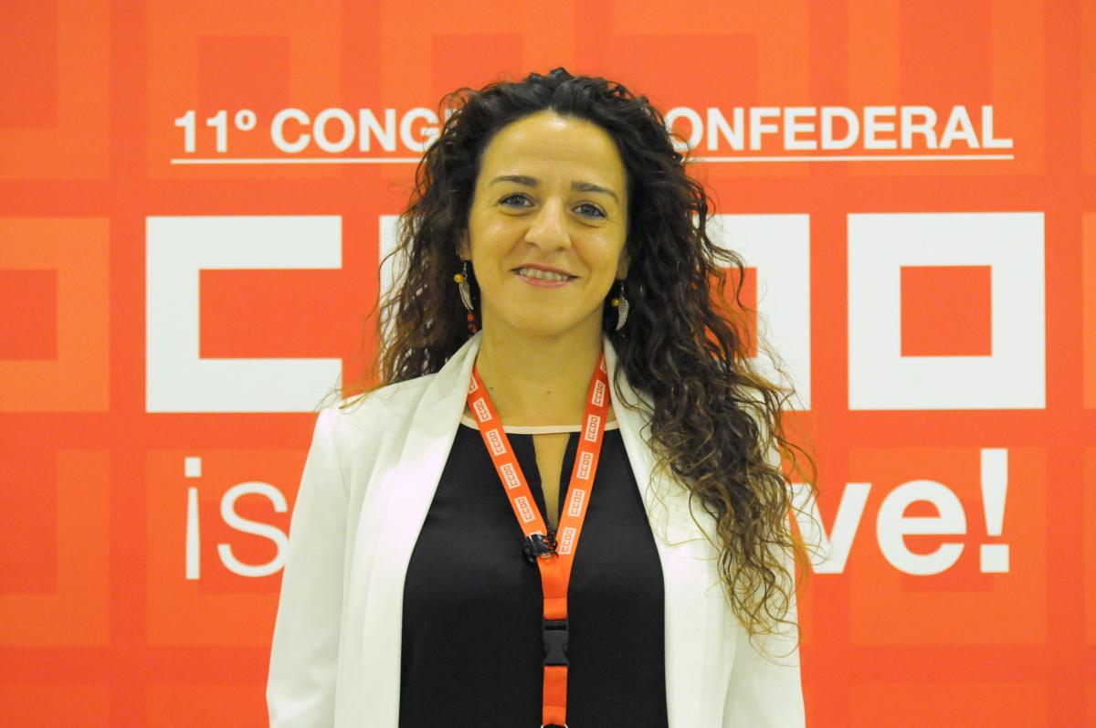Elena Blasco, secretaria de Mujeres e Igualdad de CCOO