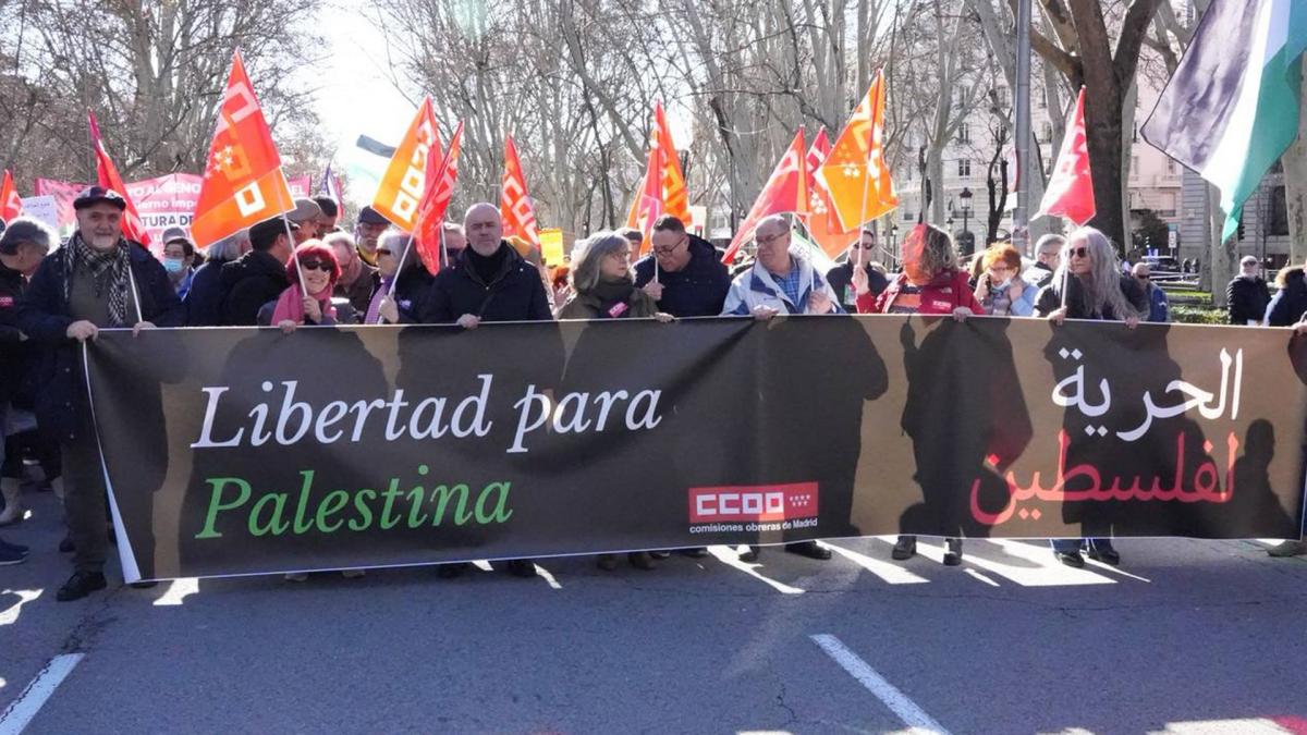 20 de enero: Manifestacin por la libertad para Palestina y en defensa pueblo palestino