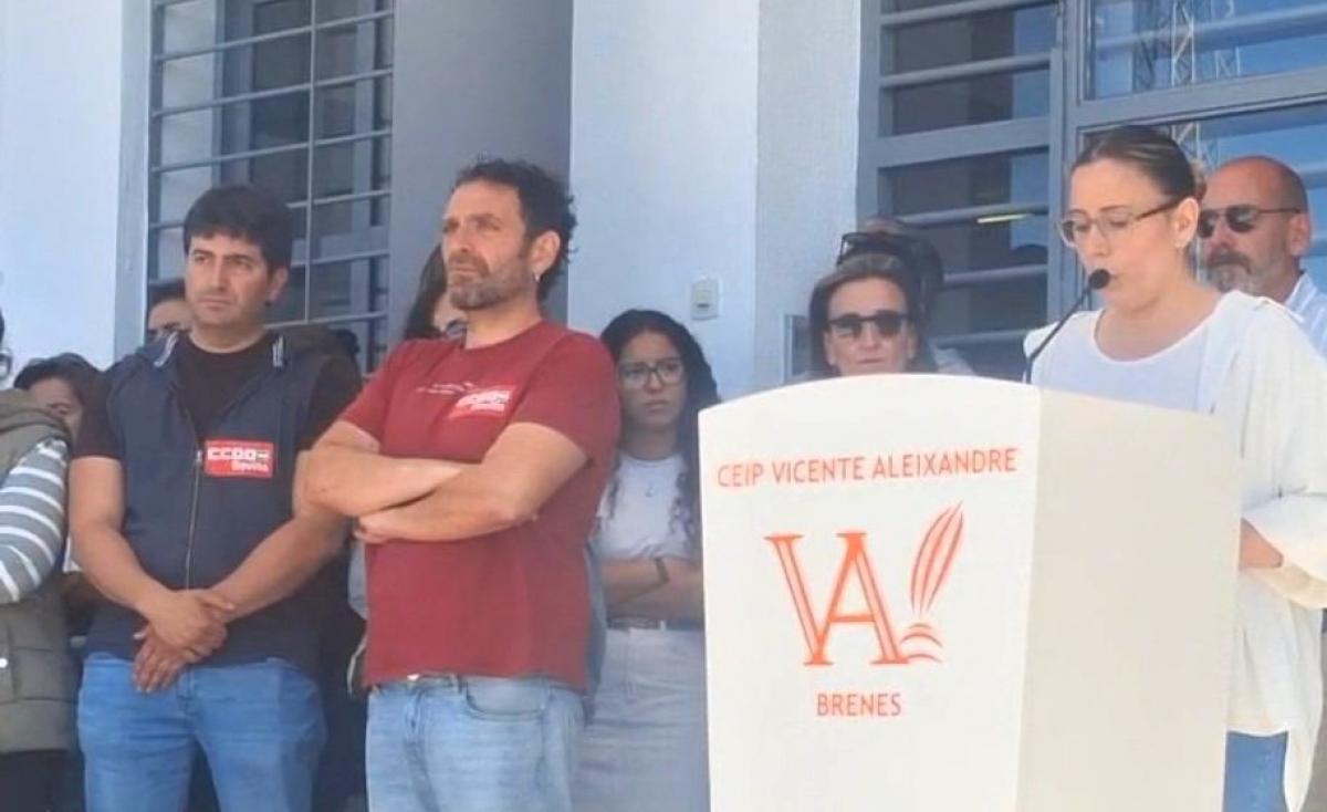 Concentración contra la agresión.