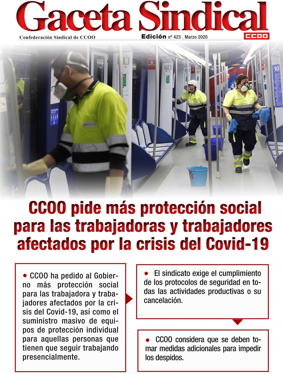 Gaceta Sindical n 423