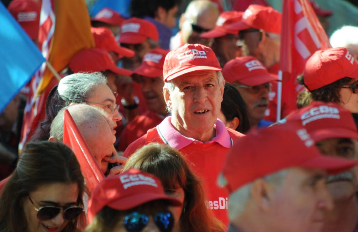 Manifestacin en Madrid por unas pensiones dignas