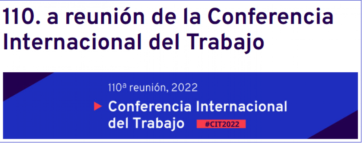 110ª reunión de la Conferencia Internacional del Trabajo (CIT)