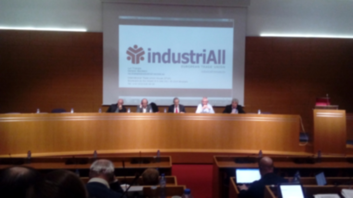 Comit ejecutivo de IndustriAll European Trade Union