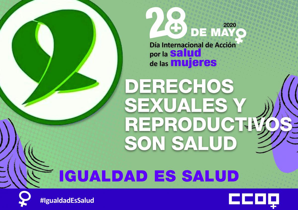 28 de Mayo de 2020: Día Internacional de Acción por la Salud de las Mujeres: Derechos sexuales y reproductivos.