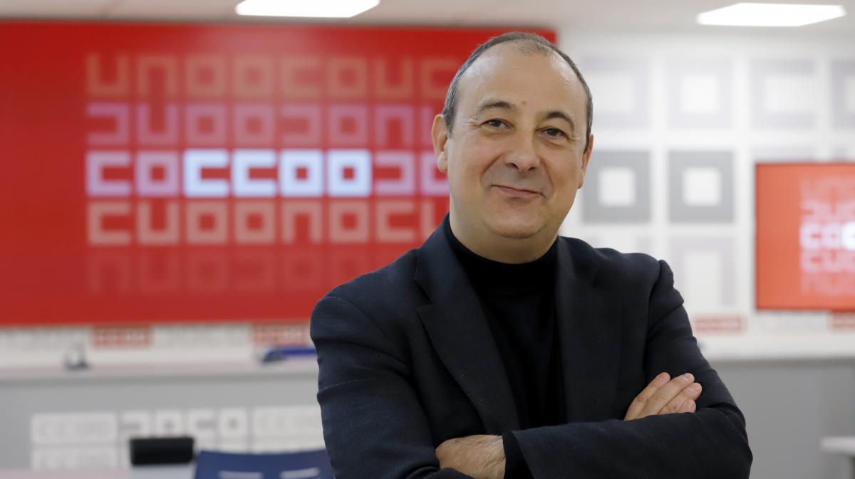 El secretario de Polticas Pblicas y Proteccin Social de CCOO, Carlos Bravo
