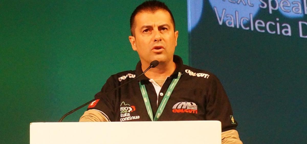 Vctor Garrido, de CCOO de Industria, en una foto de archivo