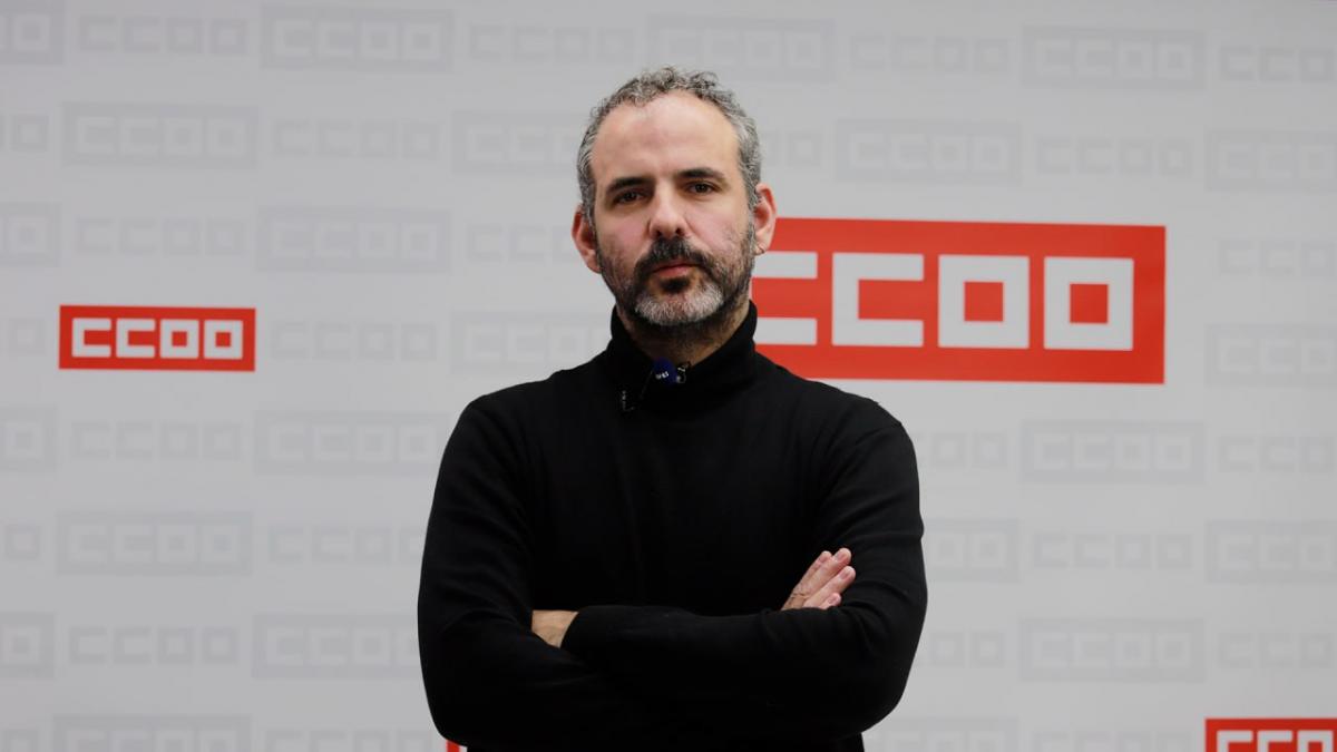 El secretario de Estudios y Discurso de CCOO, Carlos Gutiérrez, valora el IPC del mes de noviembre de 2025