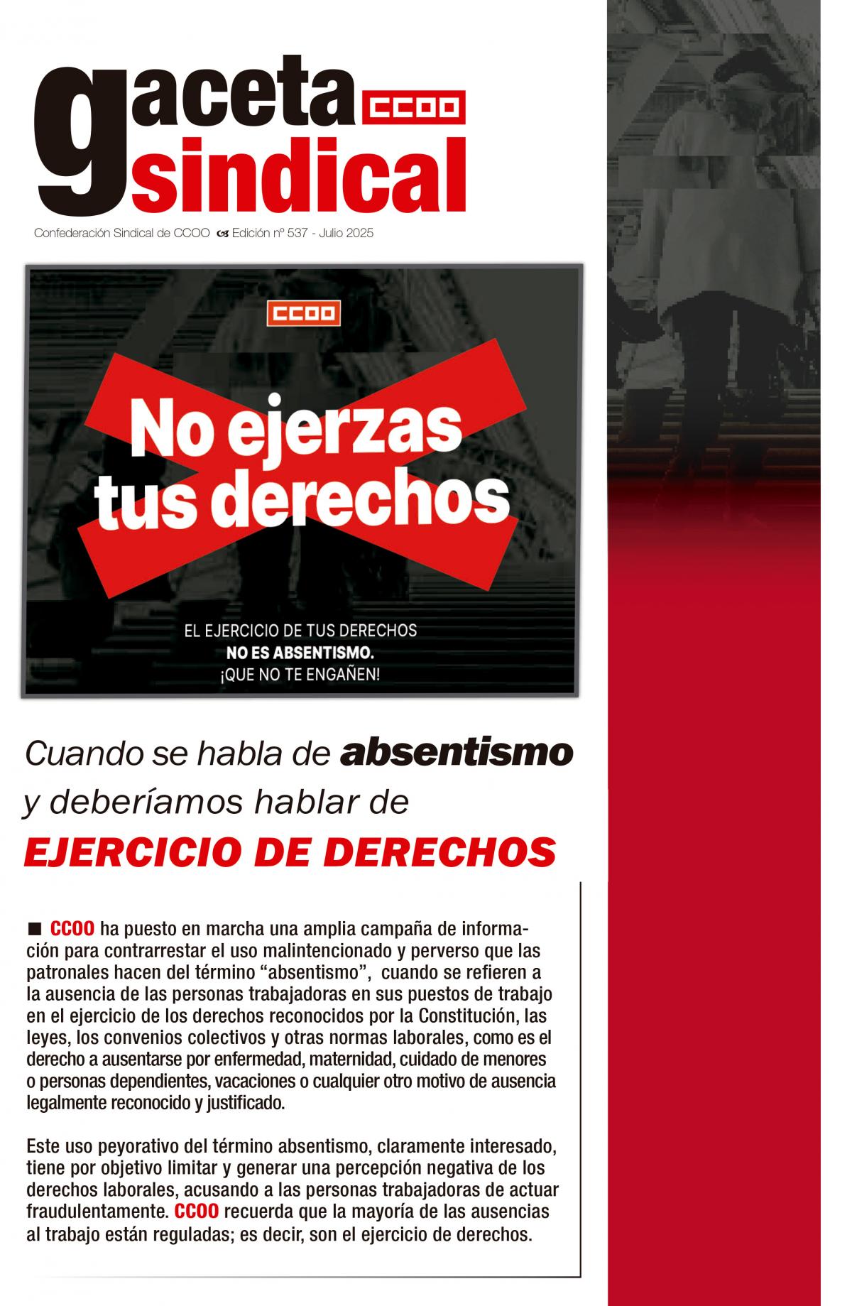 GS Campaa absentismo