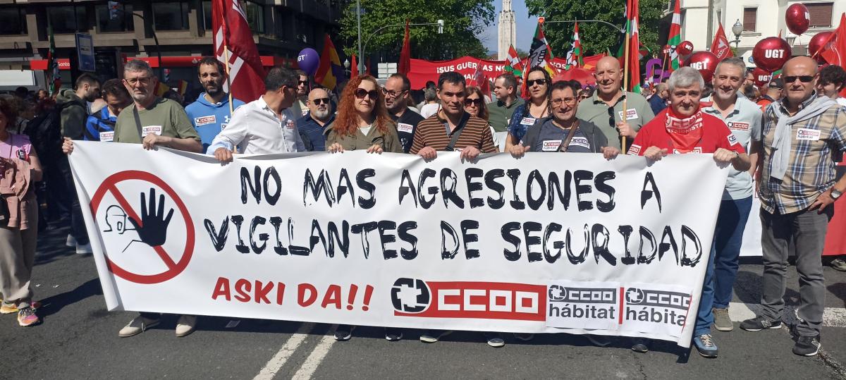 Movilizaciones en el Primero de Mayo de 2026