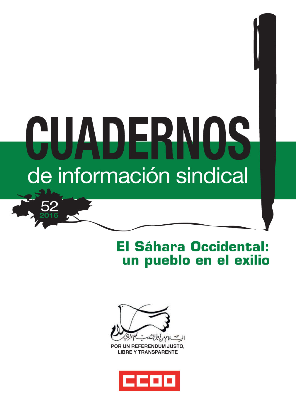 Cuaderno de Informacin Sindical n 52. El Shara Occidental: Un pueblo en el exilio