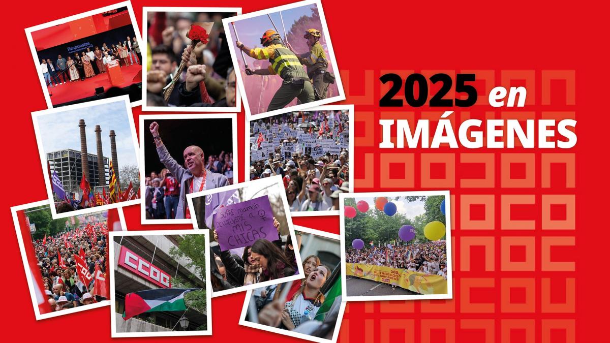 Este es un recorrido visual por los hitos que han marcado el año. Cada imagen representa una batalla ganada, un acuerdo firmado y, sobre todo, una mejora real en la vida de miles de personas trabajadoras.