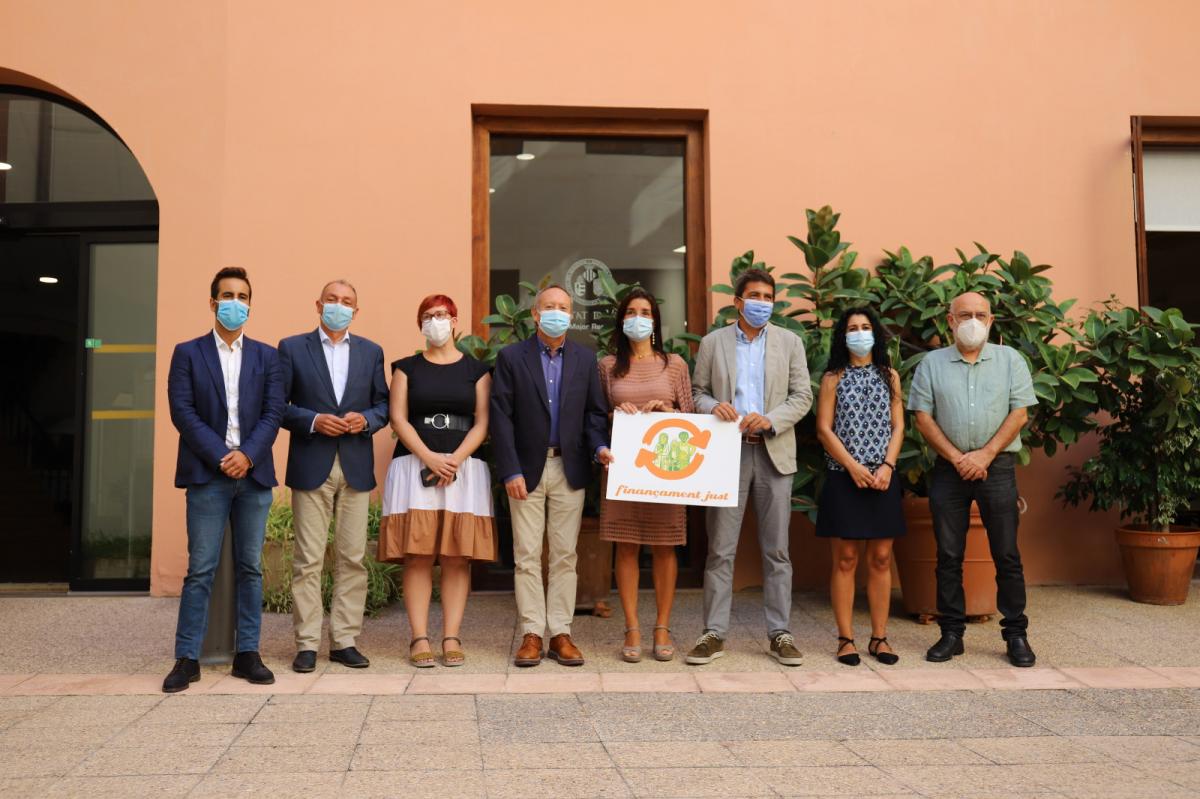 Reuni de la Plataforma Per un Finanament Just