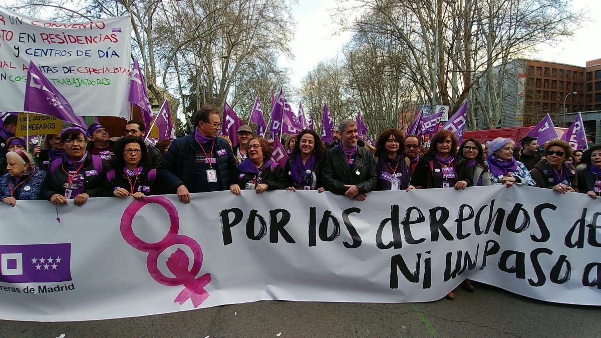 Pancarta de la manifetacin