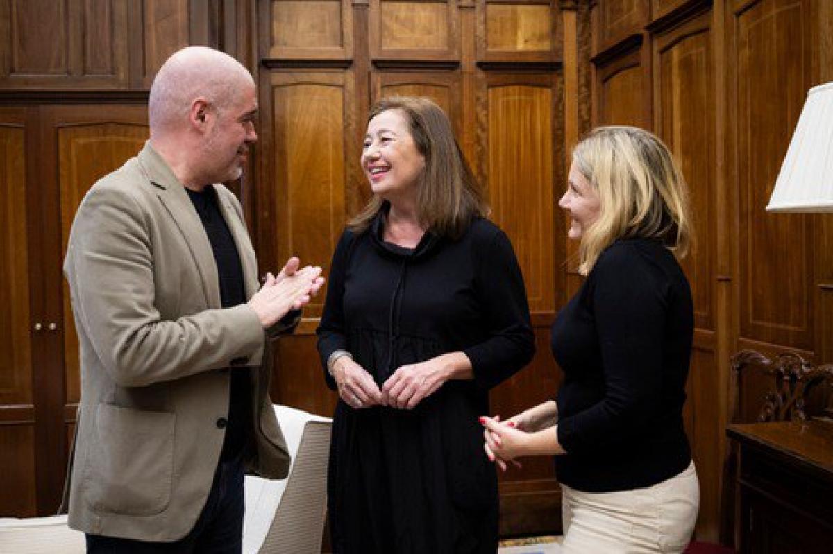 Reuni�n de CCOO con Francina Armengol