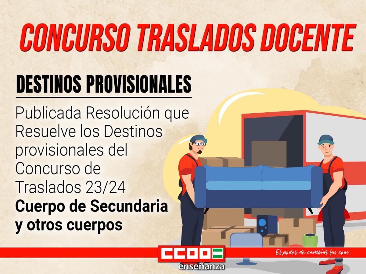 Concurso de traslados secundaria 2024
