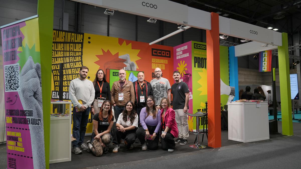 26 de abril: Stand de CCOO en la Feria Aula en IFEMA