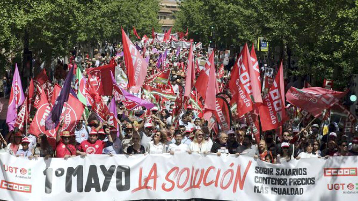 Manifestacin 1 de Mayo Andaluca