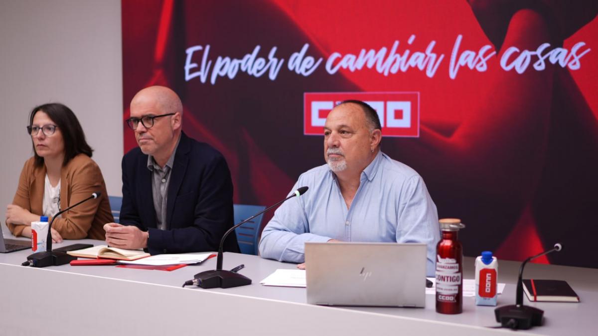 Rueda de prensa elecciones sindicales