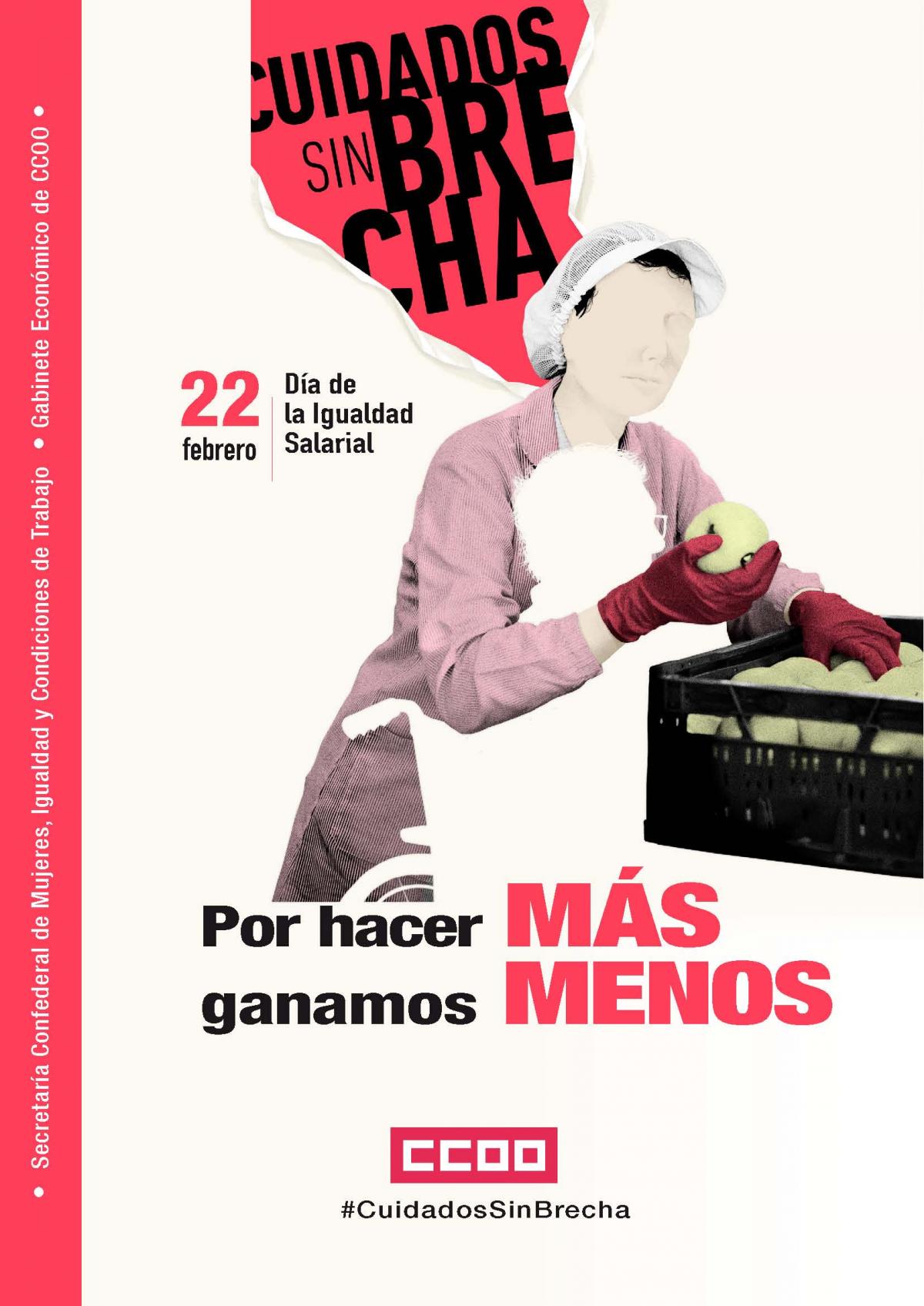 #CuidadosSinBrecha, informe del Gabinete Confederal Econmico y la Secretara Confederal de Mujeres, Igualdad y Condiciones de Trabajo de CCOO.