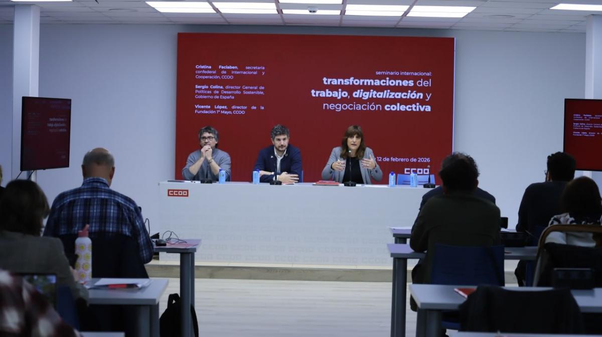 CCOO y el sindicalismo latinoamericano: una alianza estratégica para democratizar el trabajo digital y frenar la precariedad global.