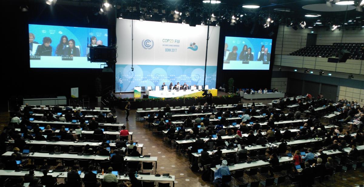 Plenario del COP 23
