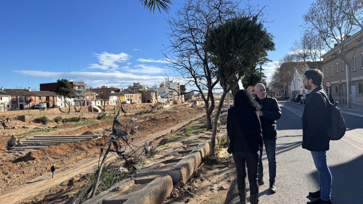 28 de enero: Unai Sordo visita la zona de la Dana en Valencia