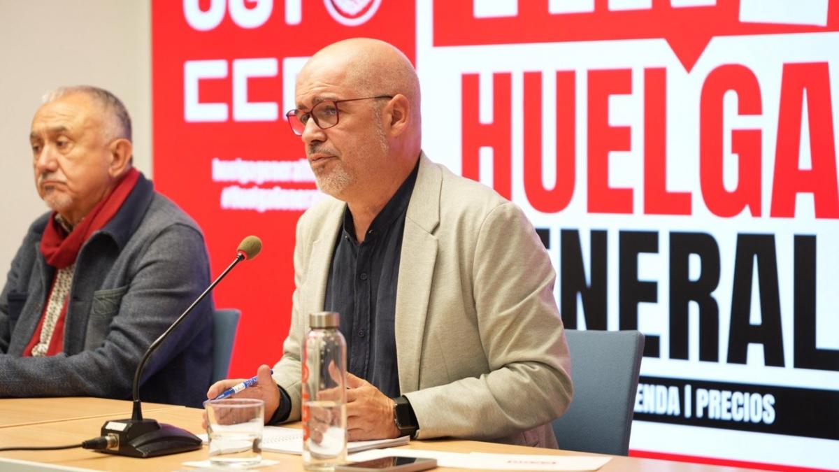 "“No puede ser que lo más rentable en España sea invertir en una vivienda inflacionando un bien que es a la vez una necesidad básica para la ciudadanía española", recalcó Unai Sordo