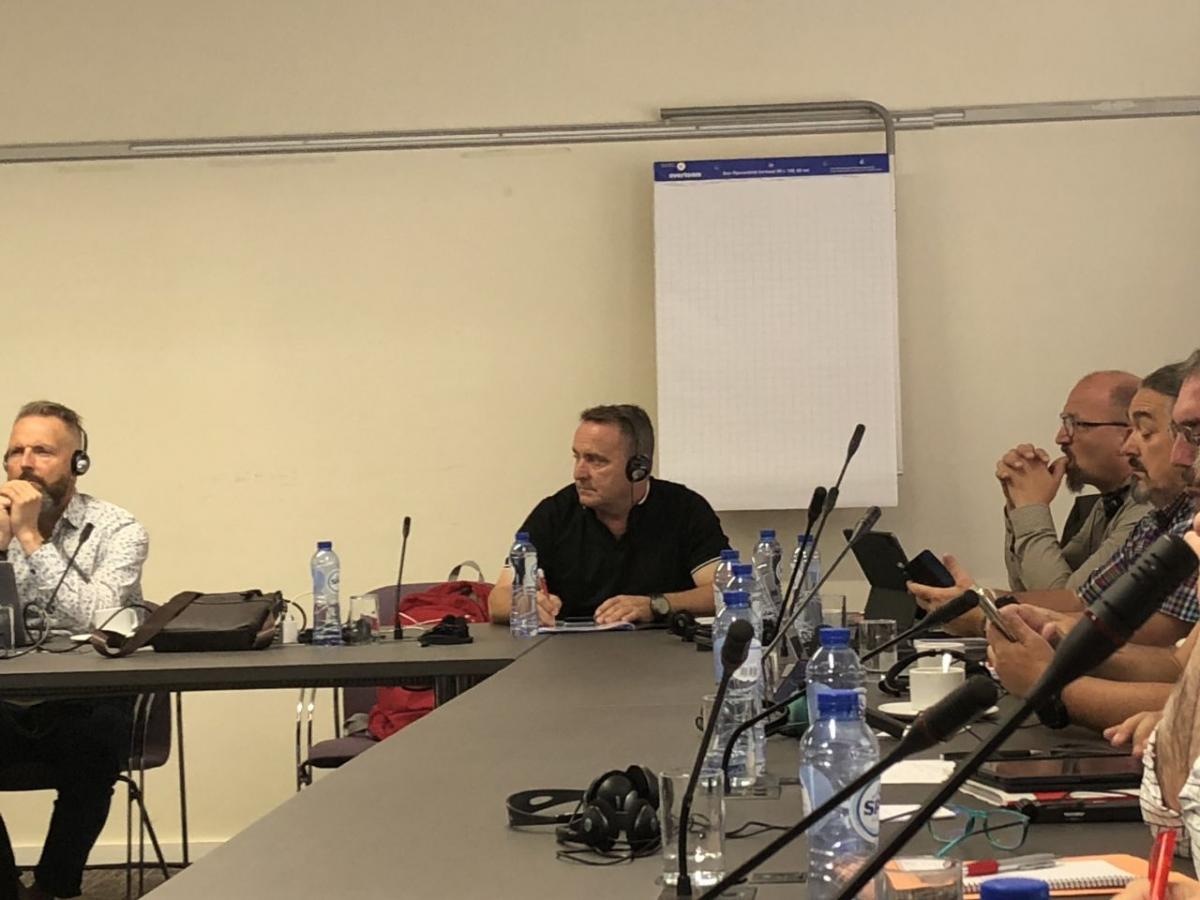 reunin del Project Blockchain for decent work