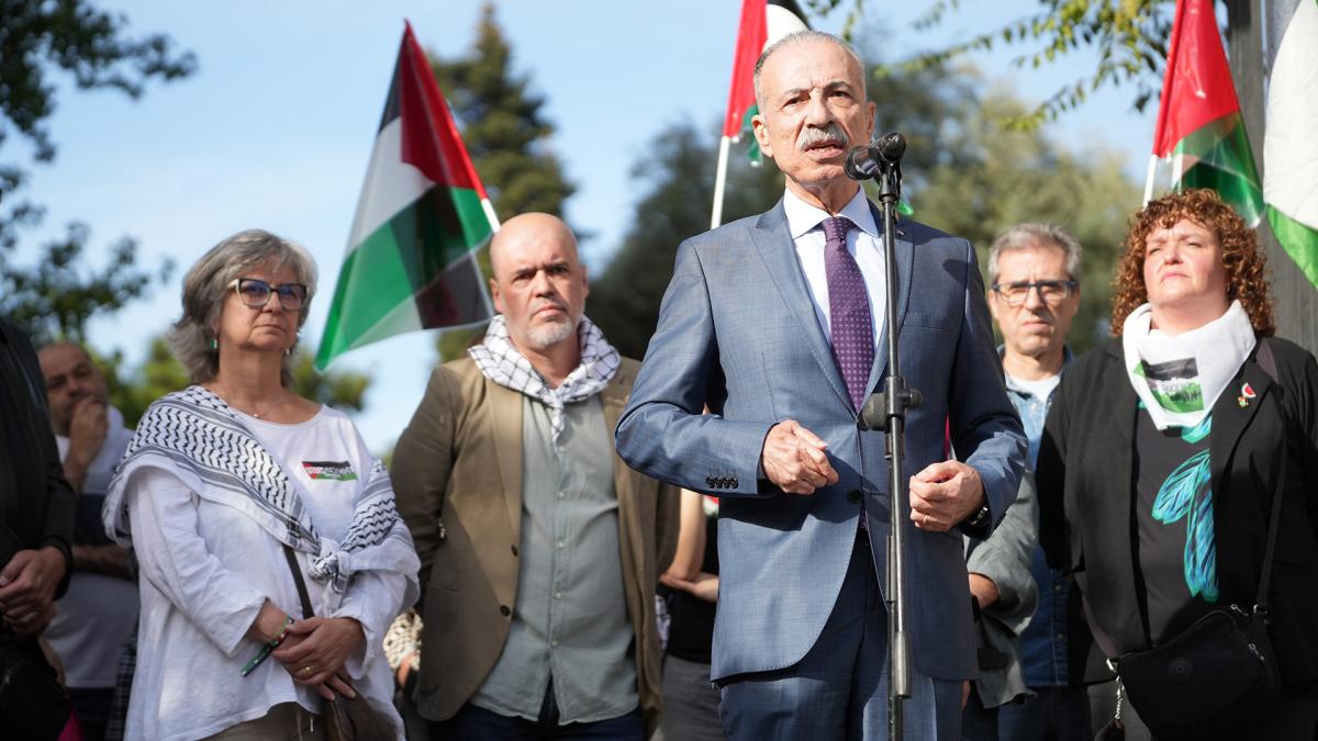 El embajador de Palestina en España, Husni Abdel Wahed.