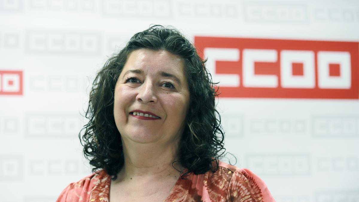 Loli Garca, secretara confederal de Empleo y Formacin.