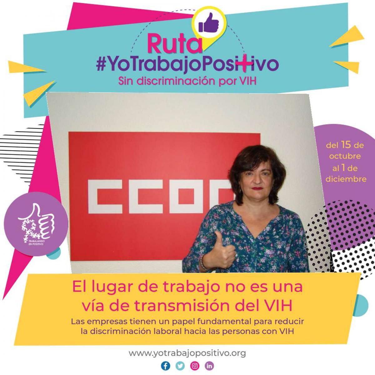 La secretaria de Finanzas y Administracin, Mara Cardeosa, participa en la Ruta #YoTrabajoPositivo